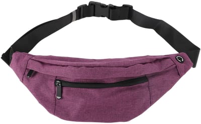 Dailygoods- Heuptas waterdicht - Heuptasje dames/heren - Sportheuptas - Verstelbare riem - 4 vakken - Duurzaam 300D Oxford-weefsel - Fanny Pack