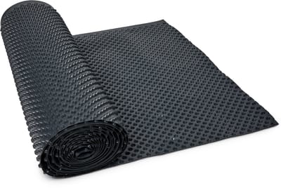 Garronda Noppenfolie HDPE met Hoge Drukvastheid – Muurbescherming en Bouwafdichting – Drainagelaag voor Kelders – Funderingsmuren - Verhoogde bloembedden - Wortelbescherming – 1 m x 10 m - GD-0160
