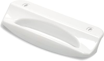 Koelkastgreep - Deurgreep - Koelkast Reparatie - Zijmontage met schroeven - 13.2 cm afstand - Wit
