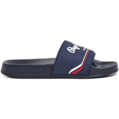 Pepe Jeans Origin B Slippers Blauw EU 37 Jongen