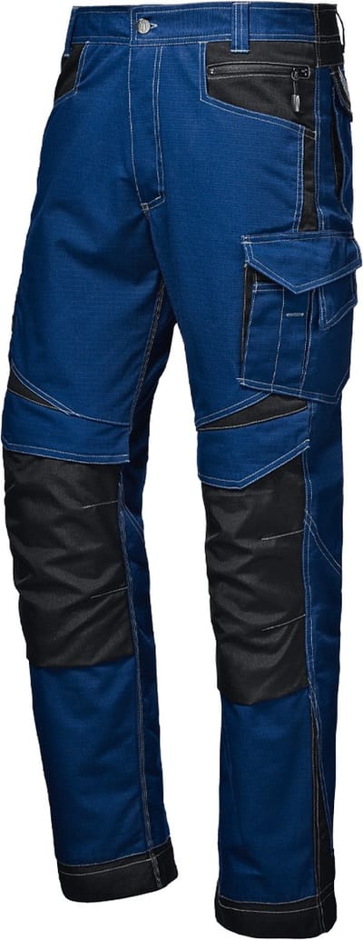 SIR SAFETY INDUSTRIAL Werkbroek HEREN Veiligheidsbroek Blauw - Met Kniezak - Reflex Inzetstukken - Versterkte Naden