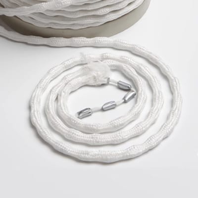 500g Loodband voor Gordijnen 10m Zware Loodketting voor Buiten, Glad Hangen en Perfecte Plooien voor Gordijnen, Stoffen en Muggennetten