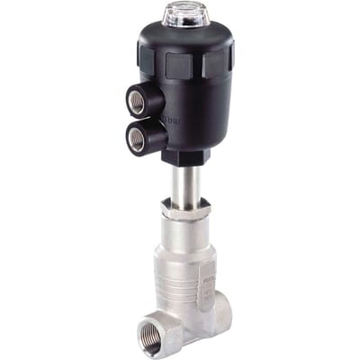 G 2 1/2'' NC Pneumatische 2-Weg Klepafsluiter RVS - 2012 - 337500