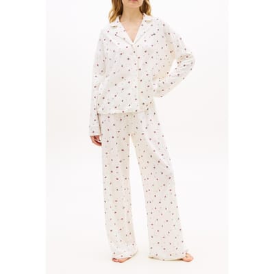 Tommy Hilfiger Pants Belieze Floral Ecru Taglia: XL | Pantaloni Outlet | Donna | Marrone