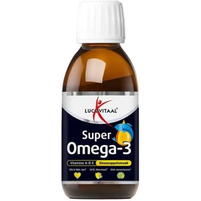 Lucovitaal Omega 3 Vloeibaar Sinaasappelsmaak - 125 ml