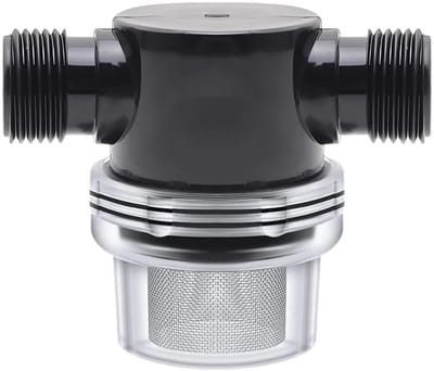 Waterfilter 1/2 Inch 50 Mesh voor Waterpomp - Inline Zeef voor Tuin en Huishouden, Efficiënte Waterzuivering