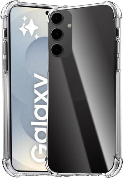 Hoesje geschikt voor Samsung Galaxy S25 - Shockproof Transparant Back Cover Case