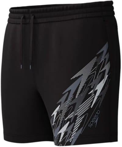 Speedo Zwemshort Heren - Medley logo - Zwart/Wit - maat XXL