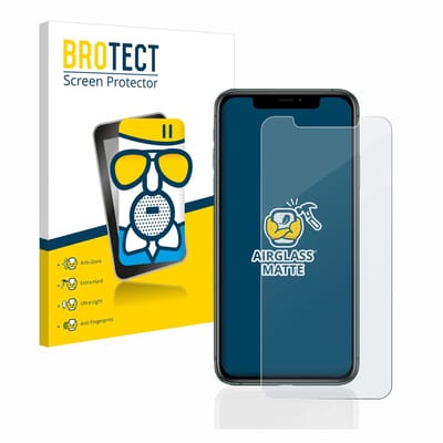 BROTECT - Screenprotector voor Apple iPhone 11 Pro Max - Folie Beschermfolie Beschermglas matte