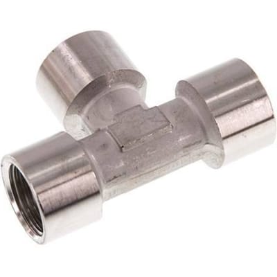 G 1/2'' RVS T-stuk 150 Bar - FL3T-F-SL-012G