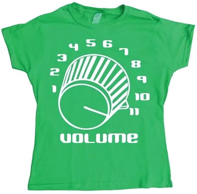 Hybris Dames T-shirt met volumeknop, Girly-model SH-5-13087-H2-8