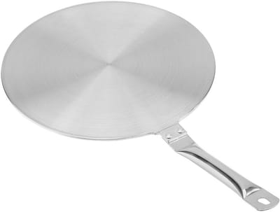 Universele Warmteverspreider Adapterplaat van 20 cm van RVS voor Inductiekookplaten en Kookgerei