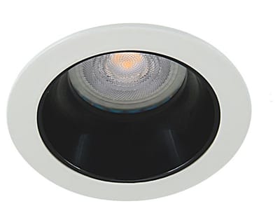 Platte inbouwspot Abbo -Verdiept Wit -Extra Warm Wit -Dimbaar -3.8W -RTM Lighting LED