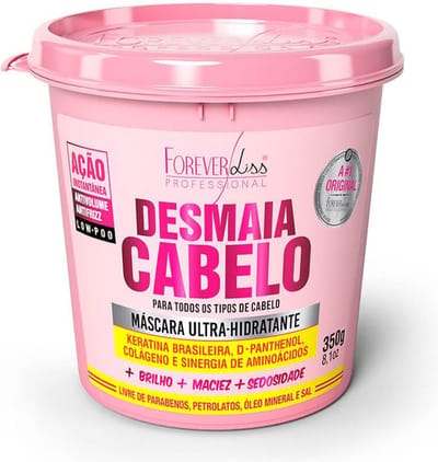Forever Liss | Desmaia Cabelo Ultra Hydrating Hair Mask | 350gr / 12.3 fl.oz.