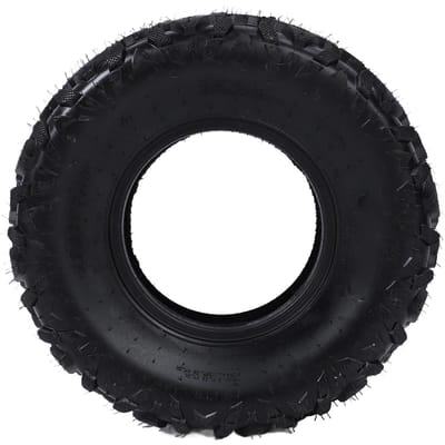 Pneu ATV 10 pouces 23X7 10 Excellente traction 6PR Anti-explosion Pneu tubeless pour ATV UTV Voiturette de golf Tondeuse à gazon black