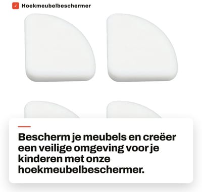 Dailygoods- Hoekmeubelbeschermer 30 Stuks - Siliconen Meubelbeschermers - Antibotsingshoek - Dunne Raamhoekbeschermer - Kinderbeveiliging - Korte Sets - Meubelbeschermer