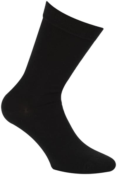 Boru Bamboo - Nette Sokken - Zwart - 35-38 - Bamboe Sokken - Naadloos - Ademend - Anti-Zweet - 2301