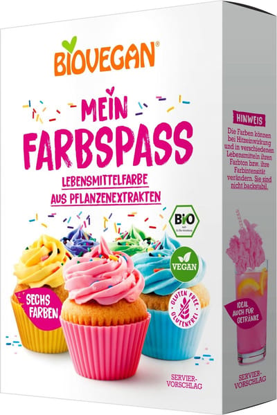 Biovegan Kleurenpret Glutenvrij (6 Stuks)
