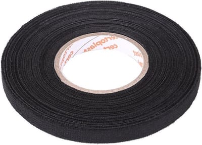 Dailygoody - Kabelboom Tape - Zelfklevend - Multifunctioneel - 9mm x 15m - Anti Piepen - Voor Auto Bedrading