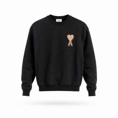 Ami Paris - Sweaters - Zwart (oversized model) - XL