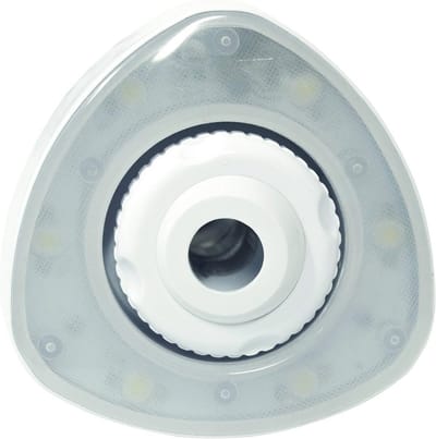 Inlaatmondstuk met LED-verlichting voor stansvorming - Ø 59-65 mm, 230V/12V