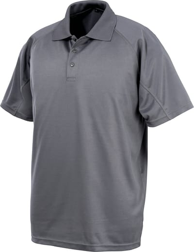 Performance Aircool herenpolo met korte mouwen Grey - XXL