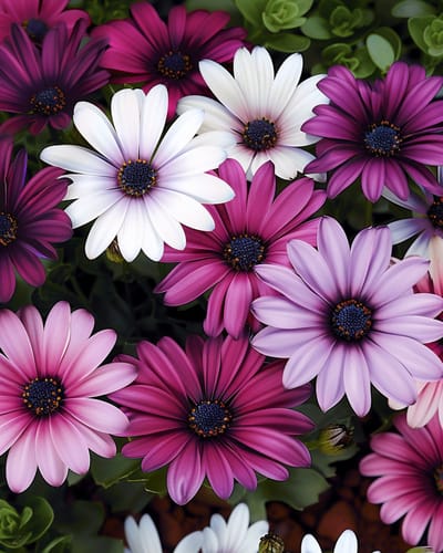 2 sets - Spaanse Margriet Zaden Akila Mix Osteospermum Ecklonis Eenjarig