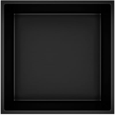 Aloni Inbouwnis Mat Zwart 30.5x30.5x10cm