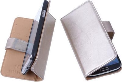 PU Leder Goud Hoesje Nokia Lumia 930 Book/Wallet Case/Cover