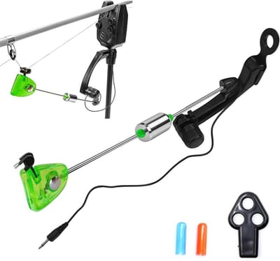 Swinger voor Karpervissen met LED-alarmering en Pendelbeetverklikker - Visaccessoires en Bijtindicator voor Vissers
