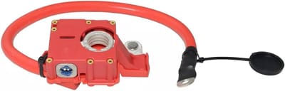 JGS Premium - Veiligheidsbatterijklem met positieve aansluitkabel voor auto batterij - Lang onderdeelnummer 61129217031 - Duurzaam en betrouwbaar