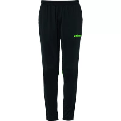 Uhlsport Stream 22 Trainingsbroek Zwart-Fluor Groen Maat M