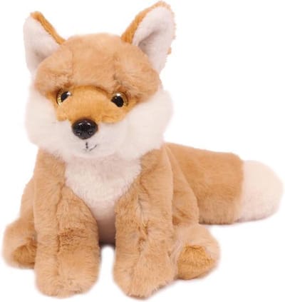 PIA Soft Toys - Pluche Knuffeldier - Vos zittend - 18 cm