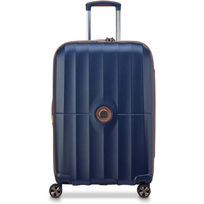 Delsey Carrousel 2 Reiskoffer 67 cm Expandable – 69L – 4 kg – Polycarbonaat – TSA Slot – Zip SECURITECH® 2 – 5 Jaar Garantie - Blue