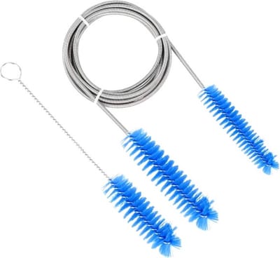 CPAP Slang Reinigingsborstel - Universeel - Slangenreiniger - apneu - voor Reiniging van Beademingsapparaat en CPAP Accessoires - set van 2 stuks