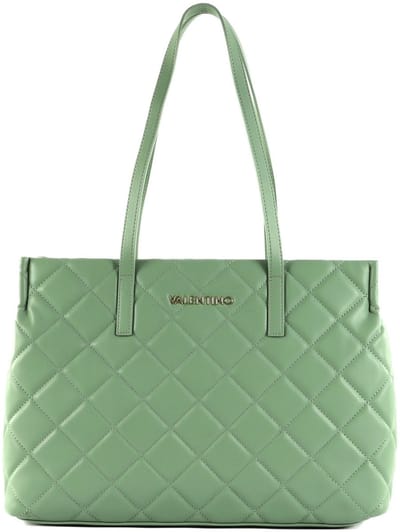 VALENTINO Shopper Schoudertas met laptopvak Ocarina Shopping Bag Salvia Lichtgroen