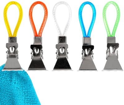 Orion Klipsenset - Metalen Klipsen - 5-delig - Verschillende Kleuren