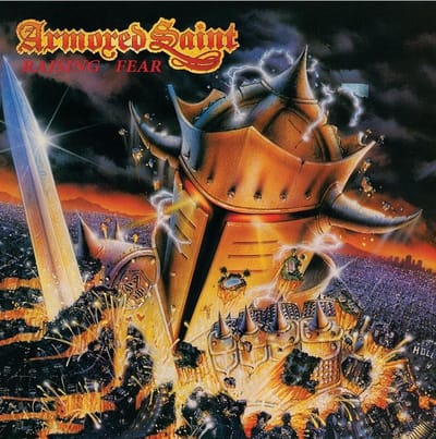 Armored Saint - Raising Fear (LP) (Anniversary Edition) (Coloured Vinyl) (Limited Edition) (Remastered)