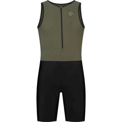 Rogelli Florida Dames en Heren Trisuit - Mouwloos - Zwart/Groen