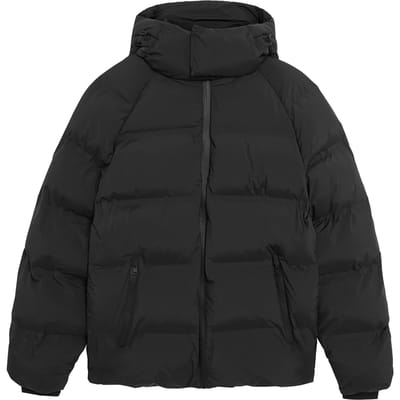 Lyle & Scott Welded Puffer Jacket Jet Black Size: S | Winter Jackets Outlet | Heren | Zwart