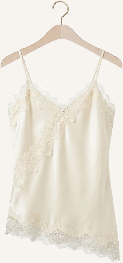 Notre-V Nv-herlinde Tops & T-shirts Dames - Shirt - Creme - Maat S