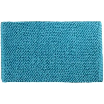 Differnz Popcorn Badmat 50x80cm Petrol