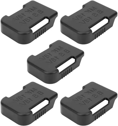 Batterij Bevestigingsbeugel - Opbergrek Houder - Accu's Veilig Opbergen - Stevig Vergrendelingsclip - 9.5x7x2.5cm - Zwart