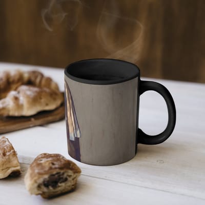 Magische Mok - Foto op Warmte Mokken - Koffiemok - Klassiek - Humor - Kleurrijk - Magic Mok - Beker - 350 ML - Theemok