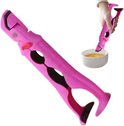 Bordenklem - Hittebestendig - Veilig Koken - Antislip Grip - 22 cm - Stochastisch