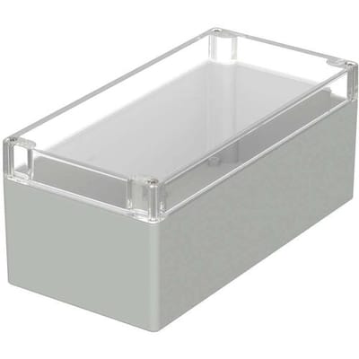 Bopla EUROMAS M 242 G 02242100 Industriële behuizing 240 x 120 x 100 Polycarbonaat Grijs-wit (RAL 7035) 1 stuk(s)