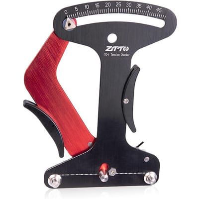 Spaakspanningsmeter Gereedschap Kalibratiegereedschap Mountainbike Spaakspanningsmeter Fietsreparatiegereedschap gray