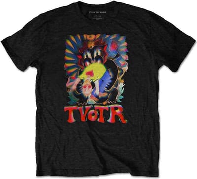 TV On The Radio - Psychedelic Heren T-shirt - S - Zwart