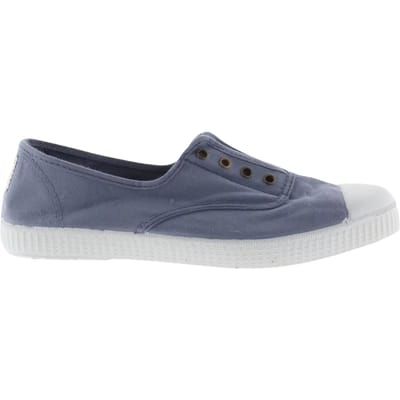 Damesschoenen met vetersluiting Victoria 1915 anglaise toile lavée
