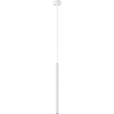 Sollux Lighting Hanglamp Arche - G9 - wit - staal - 120x8x8cm